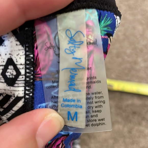 Salty Mermaid Halter Swim Top - Picture 8 of 8